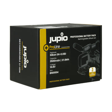 Jupio Nikon ProLine EN-EL18D 10.8V 3500mAh Camera Battery